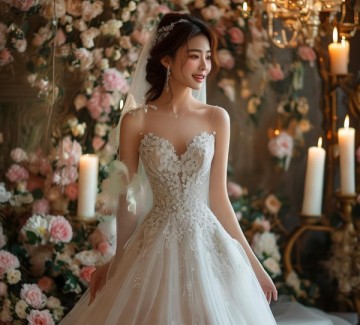 三门峡艾薇定制婚纱礼服，绽放个性婚礼浪漫风采