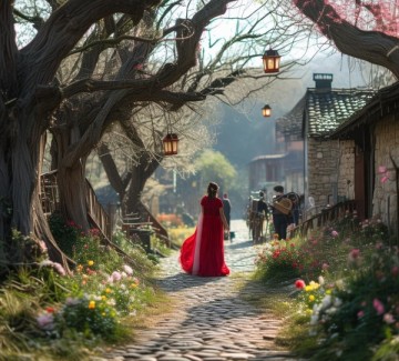 石阡婚礼独特习俗，新娘独自行走之谜