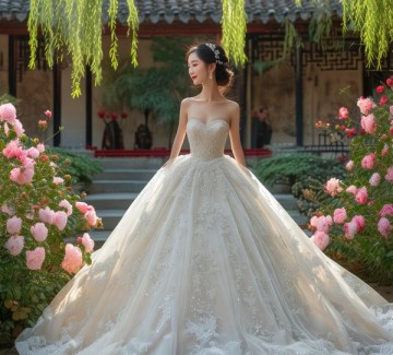 秀峰苑，新干嫁婚纱定制，匠心演绎婚纱华章