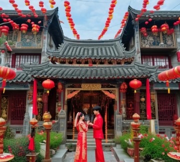襄汾县襄陵镇婚礼，千年传承的浪漫仪式
