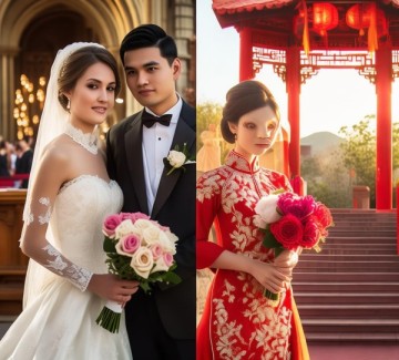 西方婚礼习俗与中国婚礼习俗的异同比较