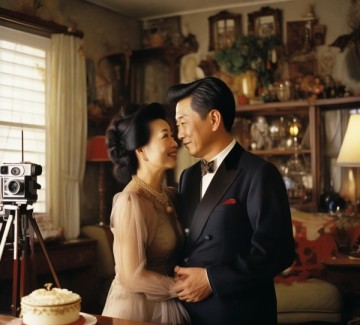 小品夫妇甜蜜共度结婚纪念日，百科瞬间见证幸福时光
