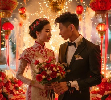 东西方婚庆交融，传统与现代的璀璨融合