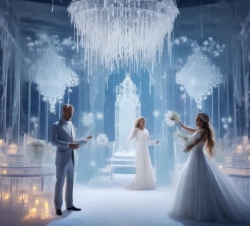 梦幻冰雪婚礼盛典，冰雪奇缘浪漫策划案