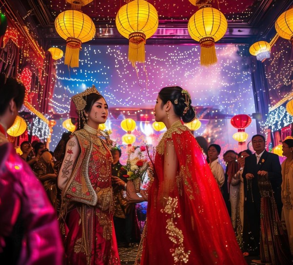 广州婚庆风俗，传统与现代交织的喜庆盛典,广州婚庆风俗，传统与现代交织的喜庆盛典,婚姻,婚礼策划,婚纱摄影,第1张