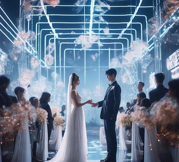 小度百科智慧婚礼，创新记录结婚美好瞬间,小度百科智慧婚礼，创新记录结婚美好瞬间,婚姻,象征,甜蜜,第1张