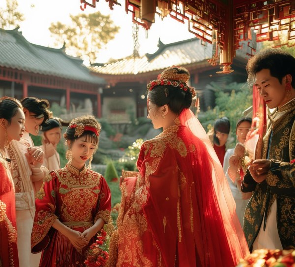 三茶六礼,传统婚礼习俗的传承与当代价值探析,婚姻,象征,婚礼习俗,第1张 三茶六礼,传统婚礼习俗的传承与当代价值探析,三茶六礼,传统婚礼习俗的传承与当代价值探析,婚姻,象征,婚礼习俗,第1张
