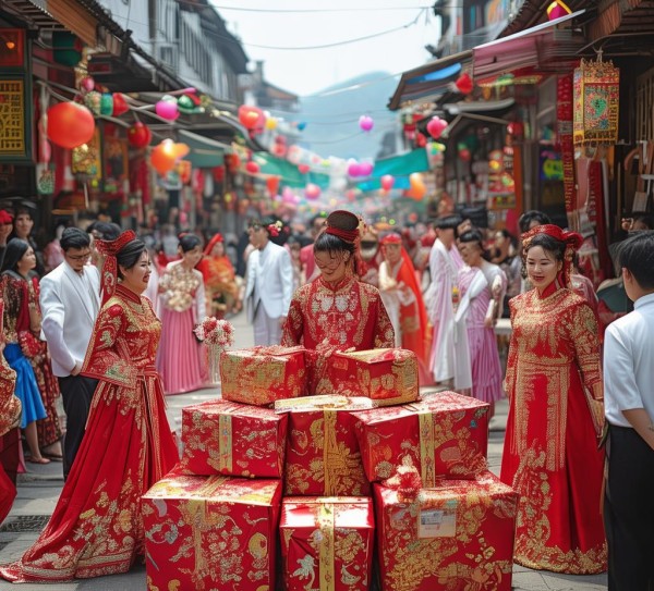 台州三门婚俗揭秘，婚礼收包文化的传承与魅力,台州三门婚俗揭秘，婚礼收包文化的传承与魅力,婚礼习俗,婚俗,传统文化,第1张