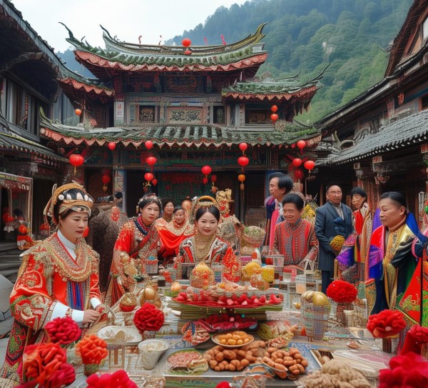 德江婚礼，揭秘独特婚宴习俗与深厚文化底蕴,德江婚礼，揭秘独特婚宴习俗与深厚文化底蕴,婚姻,婚礼习俗,传统文化,第1张