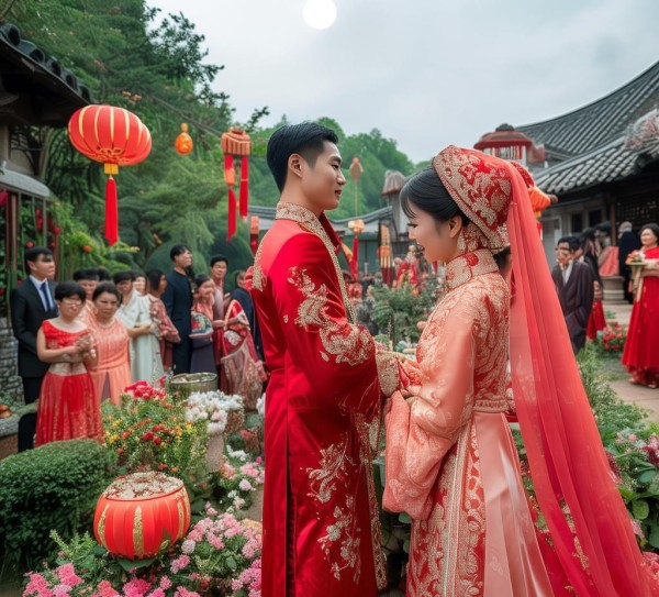 南昌县广福镇，婚礼习俗中的浪漫传承,南昌县广福镇，婚礼习俗中的浪漫传承,婚姻,象征,婚礼习俗,第1张
