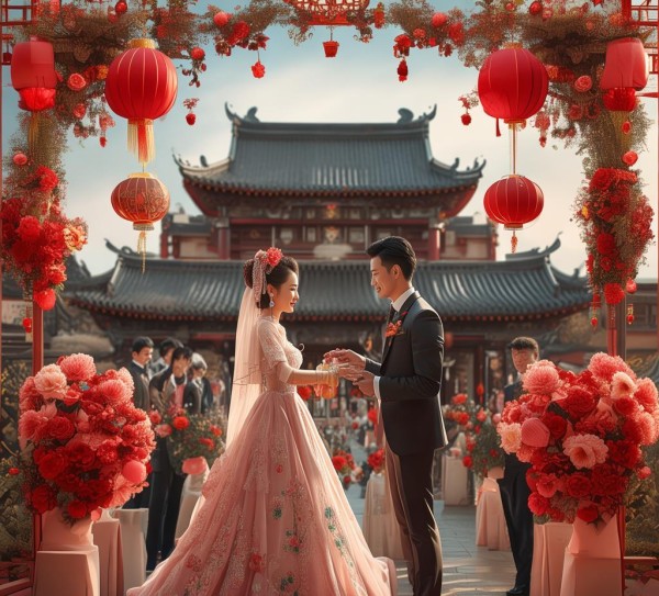 传统婚礼新风尚，传承与创新中的幸福交响,传统婚礼新风尚，传承与创新中的幸福交响,婚礼习俗,传统文化,婚俗,第1张