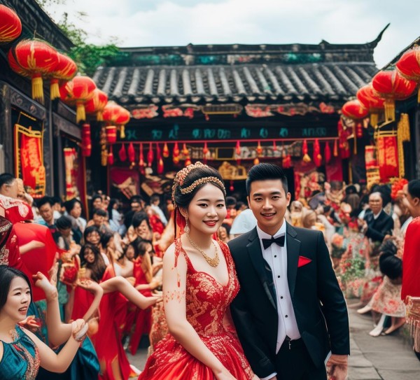 安广镇婚礼，传统与现代交融的庆典文化,安广镇婚礼，传统与现代交融的庆典文化,象征,婚礼习俗,第1张