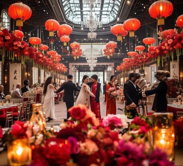 风华婚礼，传统文化与现代时尚的交融盛宴,风华婚礼，传统文化与现代时尚的交融盛宴,婚礼策划,传统文化,第1张