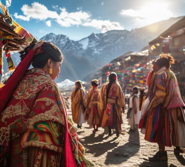 藏地神秘婚俗，一妻多夫婚礼的传承仪式,藏地神秘婚俗，一妻多夫婚礼的传承仪式,婚姻,象征,婚礼习俗,第1张