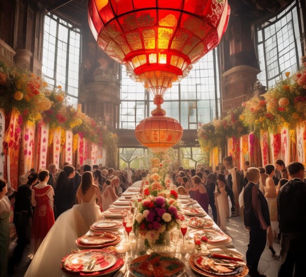 跨文化婚礼盛宴，东西方习俗大碰撞,跨文化婚礼盛宴，东西方习俗大碰撞,浪漫,象征,婚礼习俗,第1张