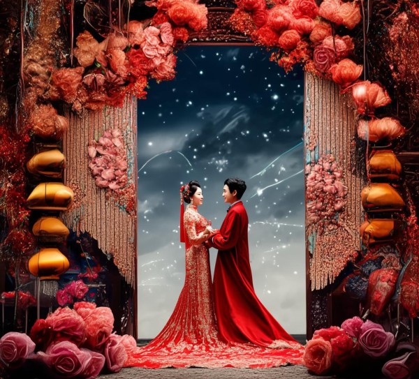 穿越时空的浪漫，汉婚策划婚礼流程揭秘,穿越时空的浪漫，汉婚策划婚礼流程揭秘,浪漫,婚礼策划,象征,第1张